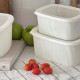 Plastic Tupperware Set - 3 Pieces